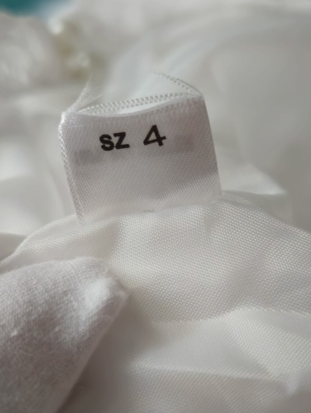 Unbranded Girl's White Lace & Tulle Flower Girl/Communion/Forma Dress - Size 4 - Picture 6 of 8